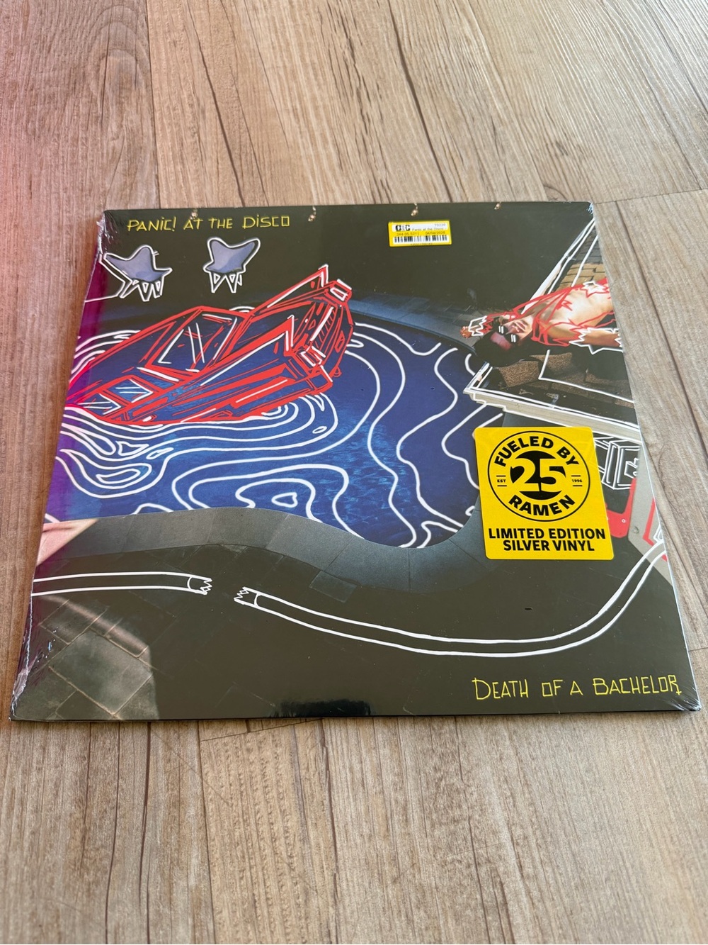'Death of a Bachelor' Limited Edition Record - Black/Blue Panic At The Disco